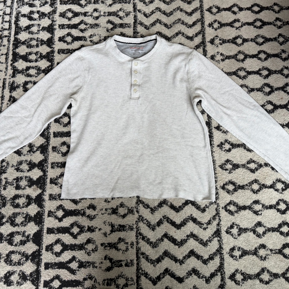 Weatherproof Men's Light Gray Crewneck Sweater